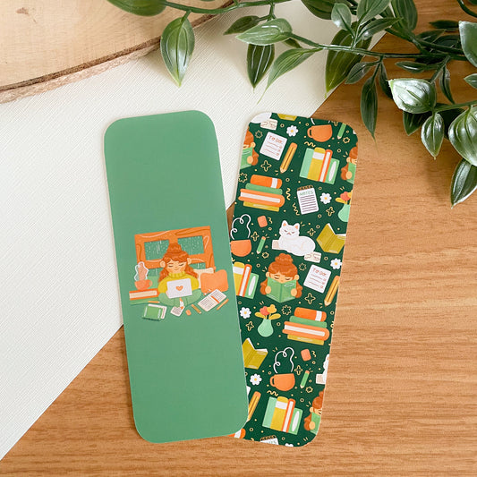 Studying Girl (Jan 23) - Limited Edition Patreon Bookmark