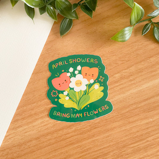 April Showers, May Flowers (April 23) Limited Edition Patreon Mushy Mail Bundle