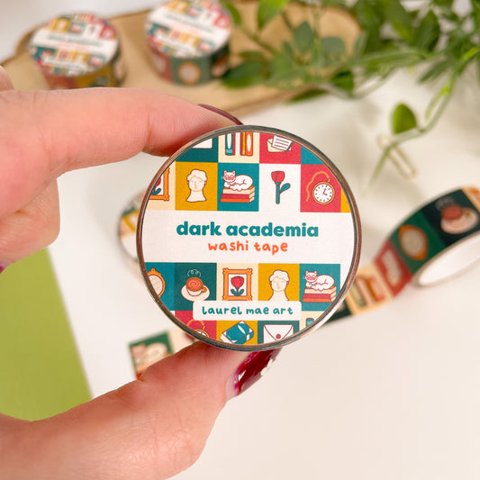 Dark Academia - Chunky Washi Tape