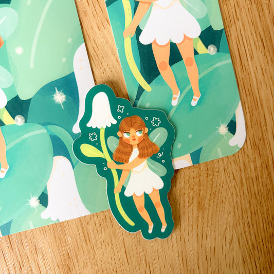 Fairy Girl (May 25) - Limited Edition Patreon Matte Vinyl Sticker