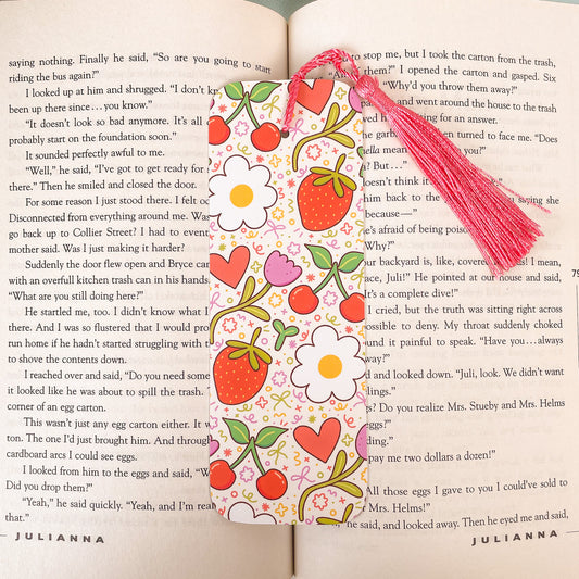 Fruit & Flowers Bookmark