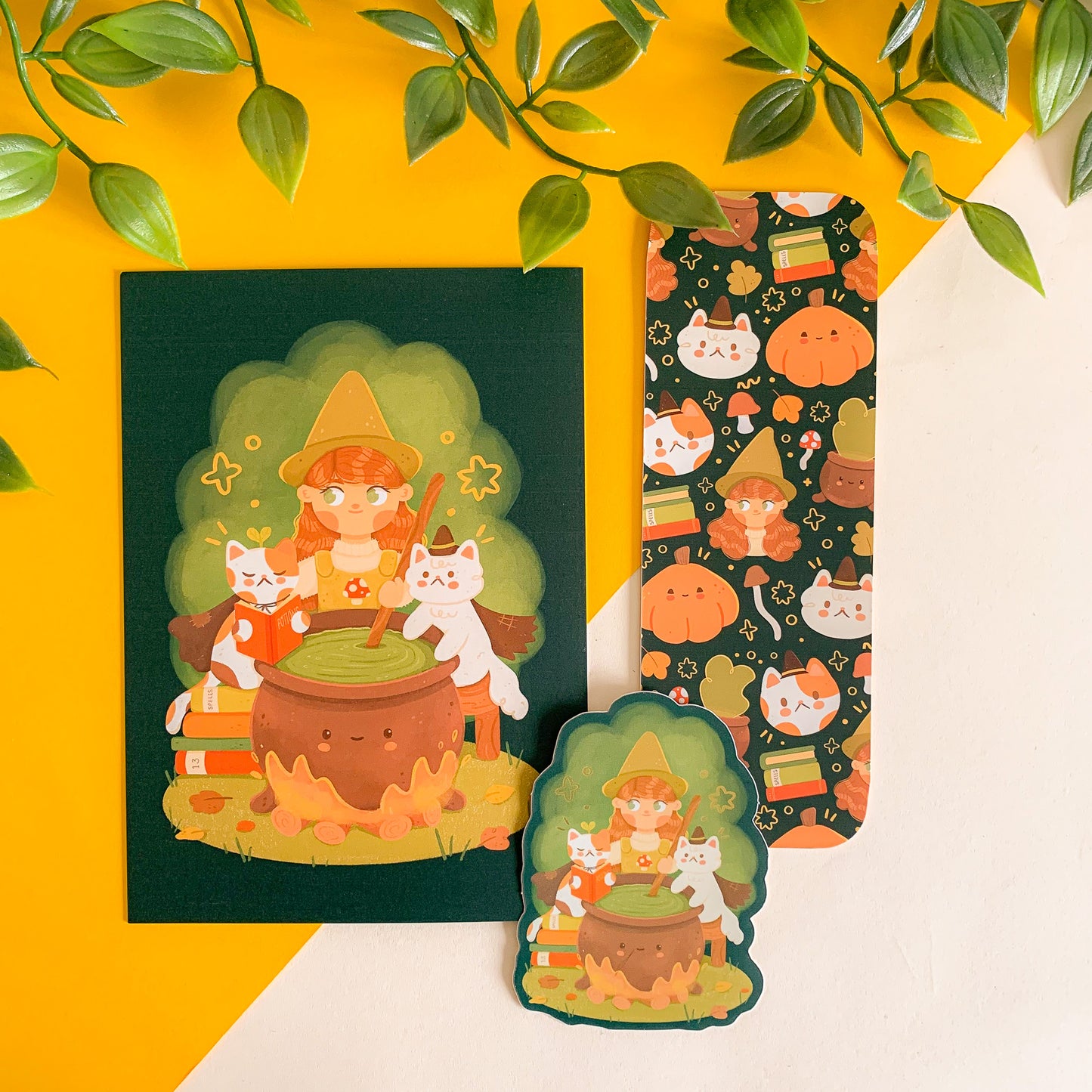 Witchy Girl (Oct 22) Limited Edition Patreon Mushy Mail Bundle