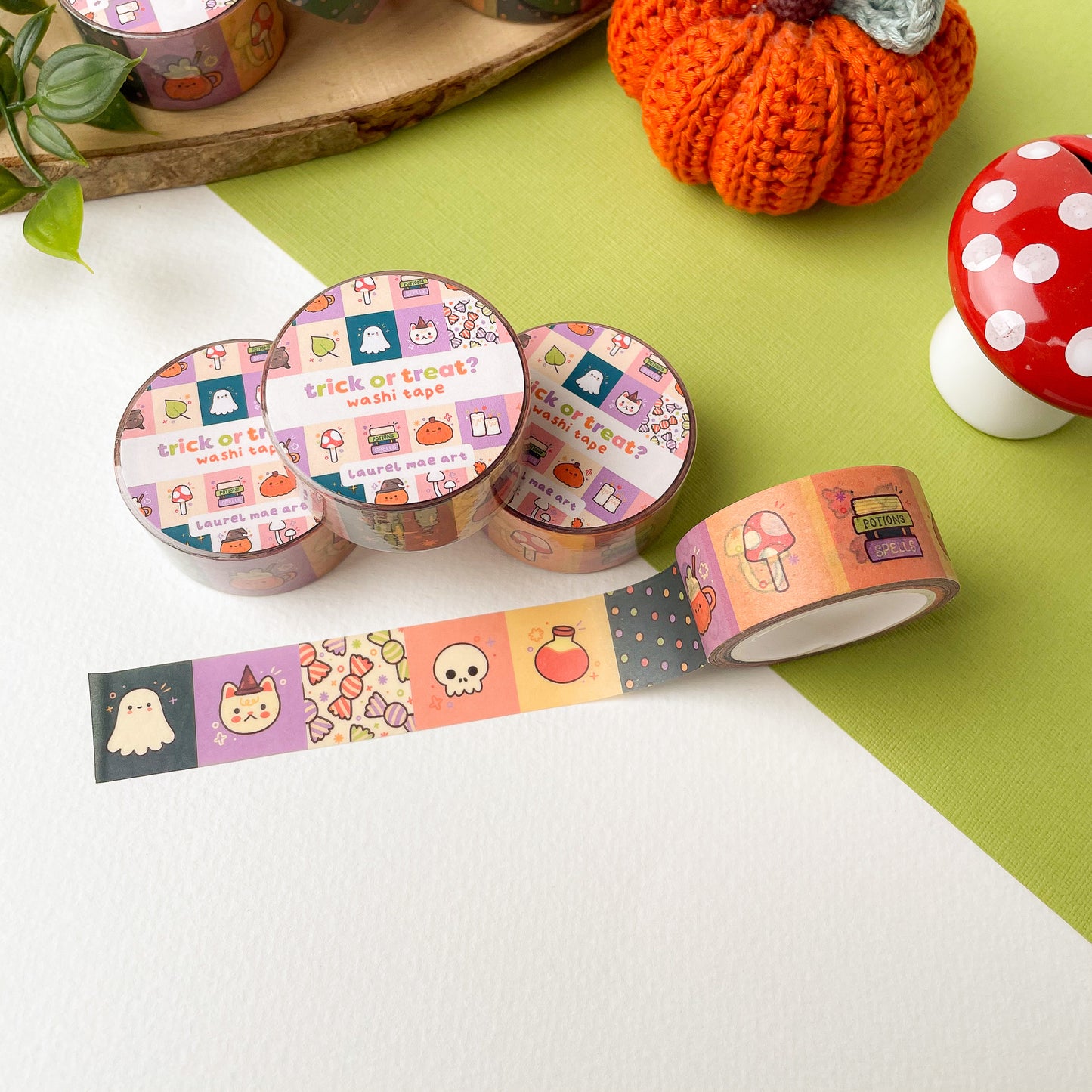 Trick or Treat? - Chunky Washi Tape