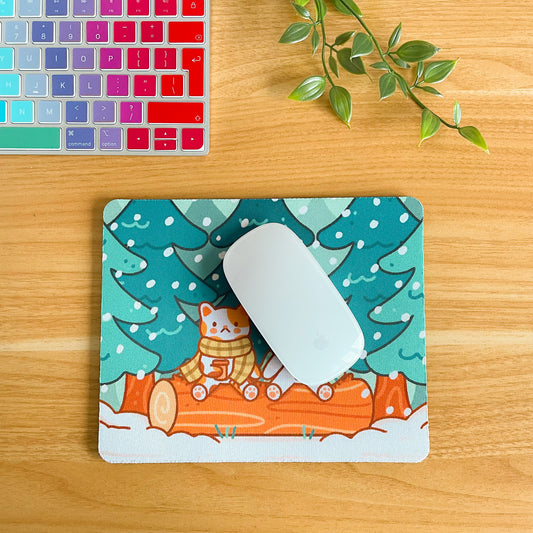 Winter Walks - Rectangle Mouse Mat