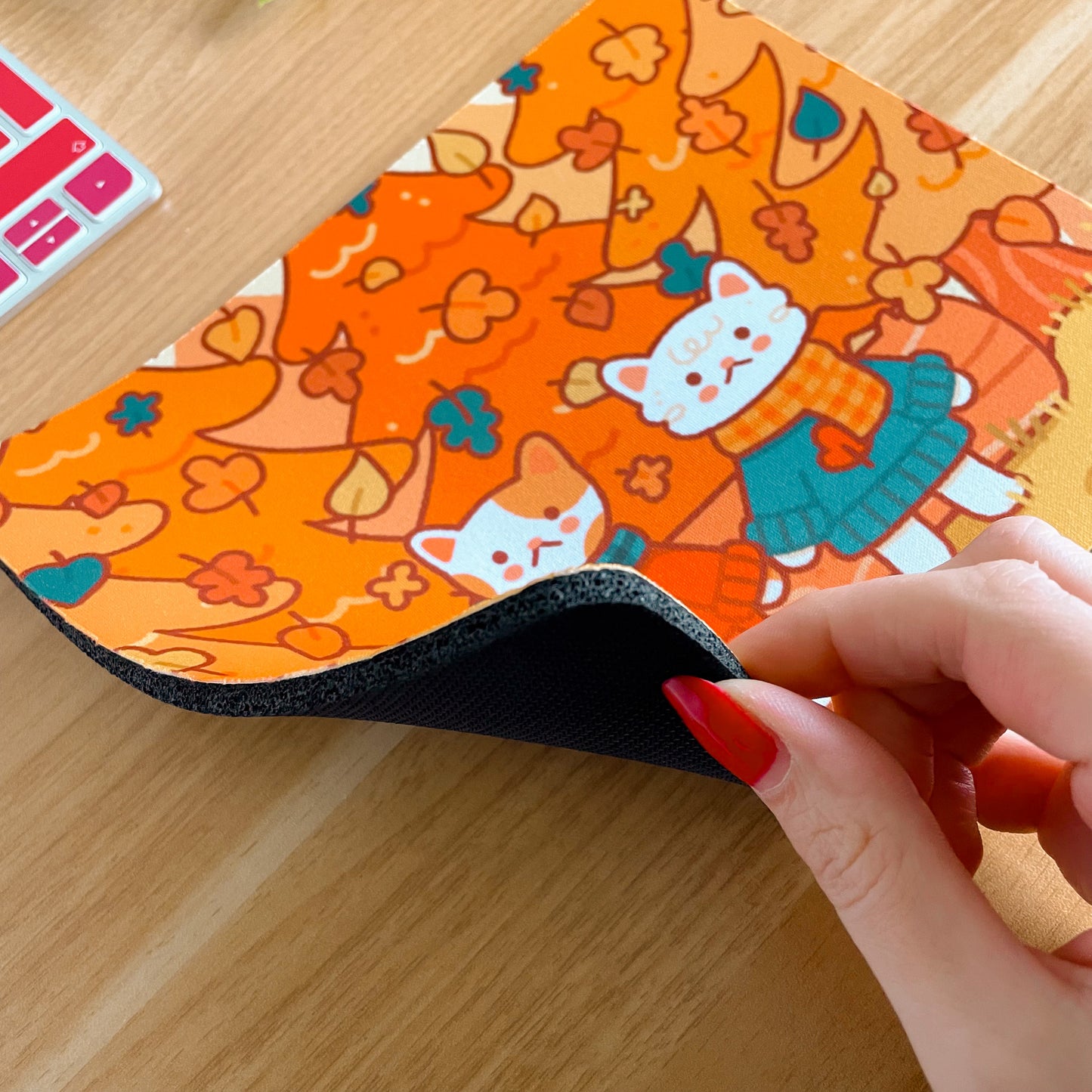 Autumnal Walks - Rectangle Mouse Mat