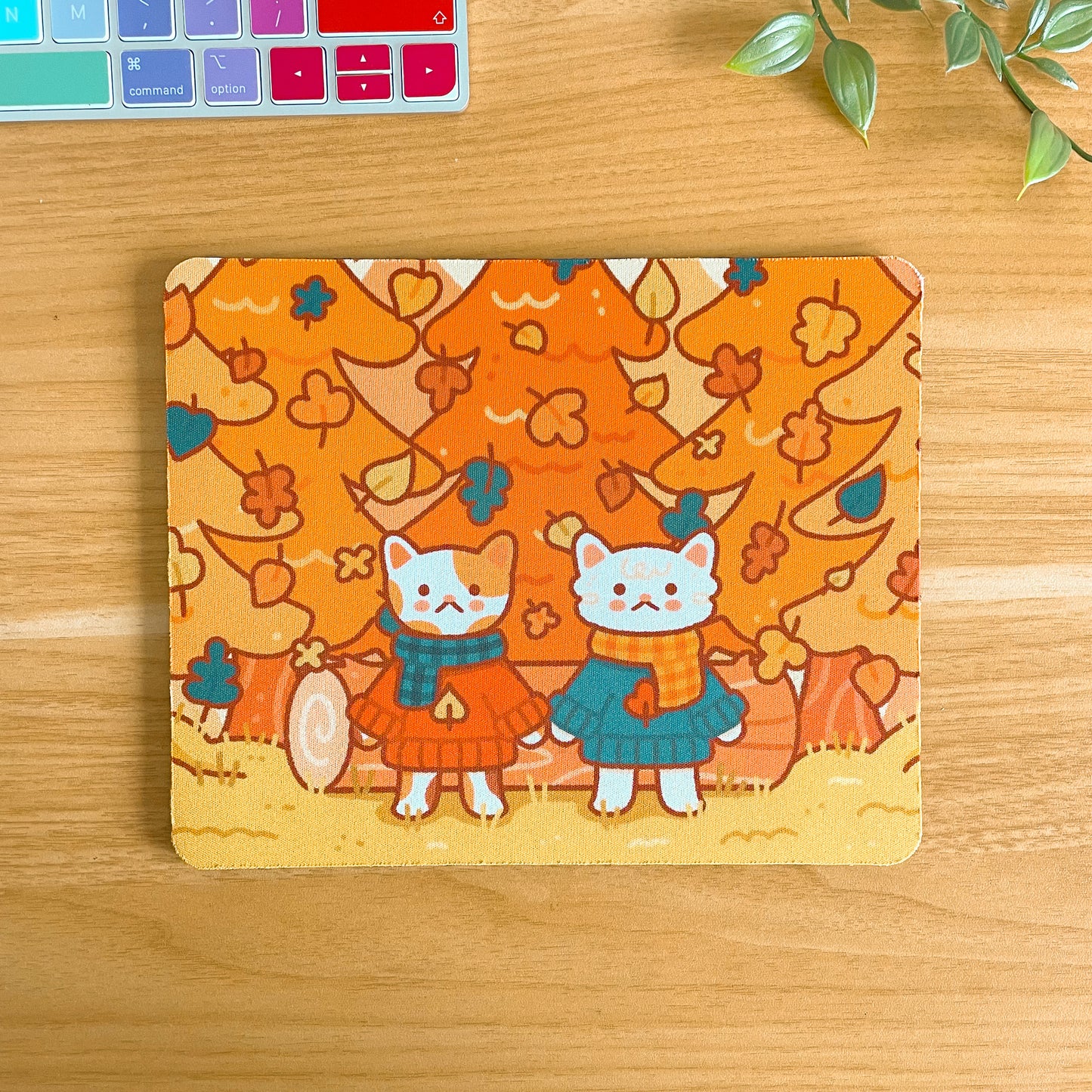 Autumnal Walks - Rectangle Mouse Mat