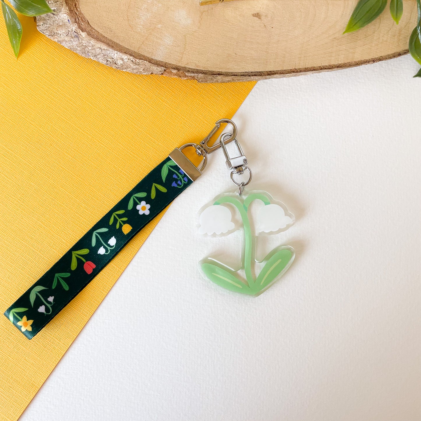 In Bloom - Lanyard Keychain
