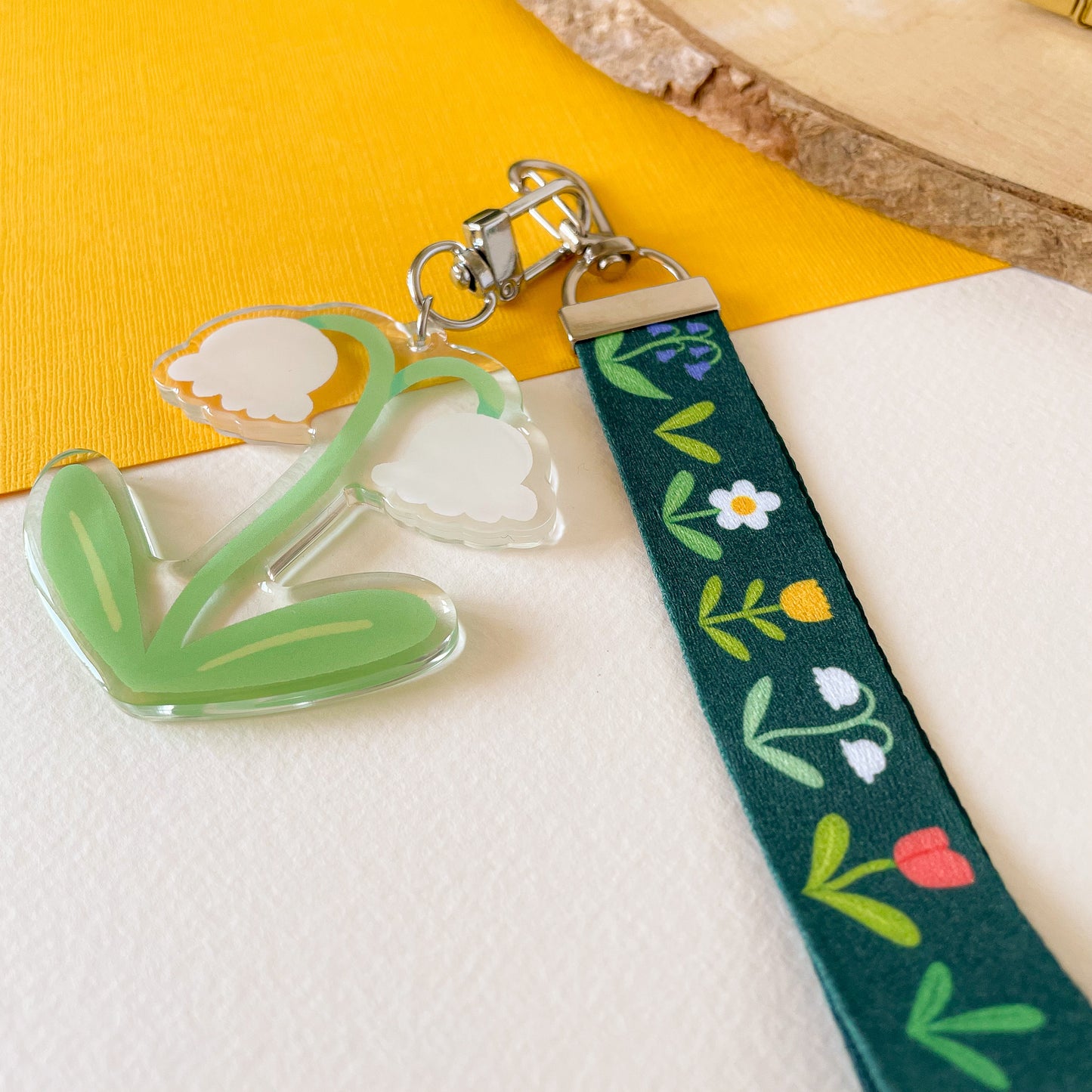 In Bloom - Lanyard Keychain
