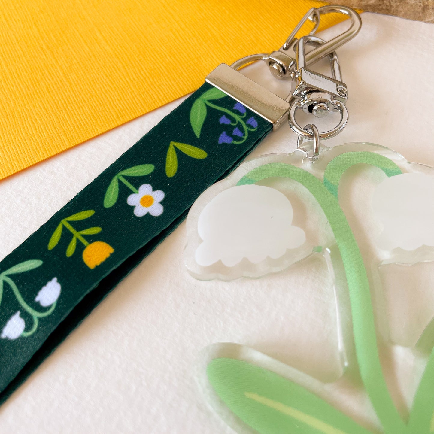 In Bloom - Lanyard Keychain