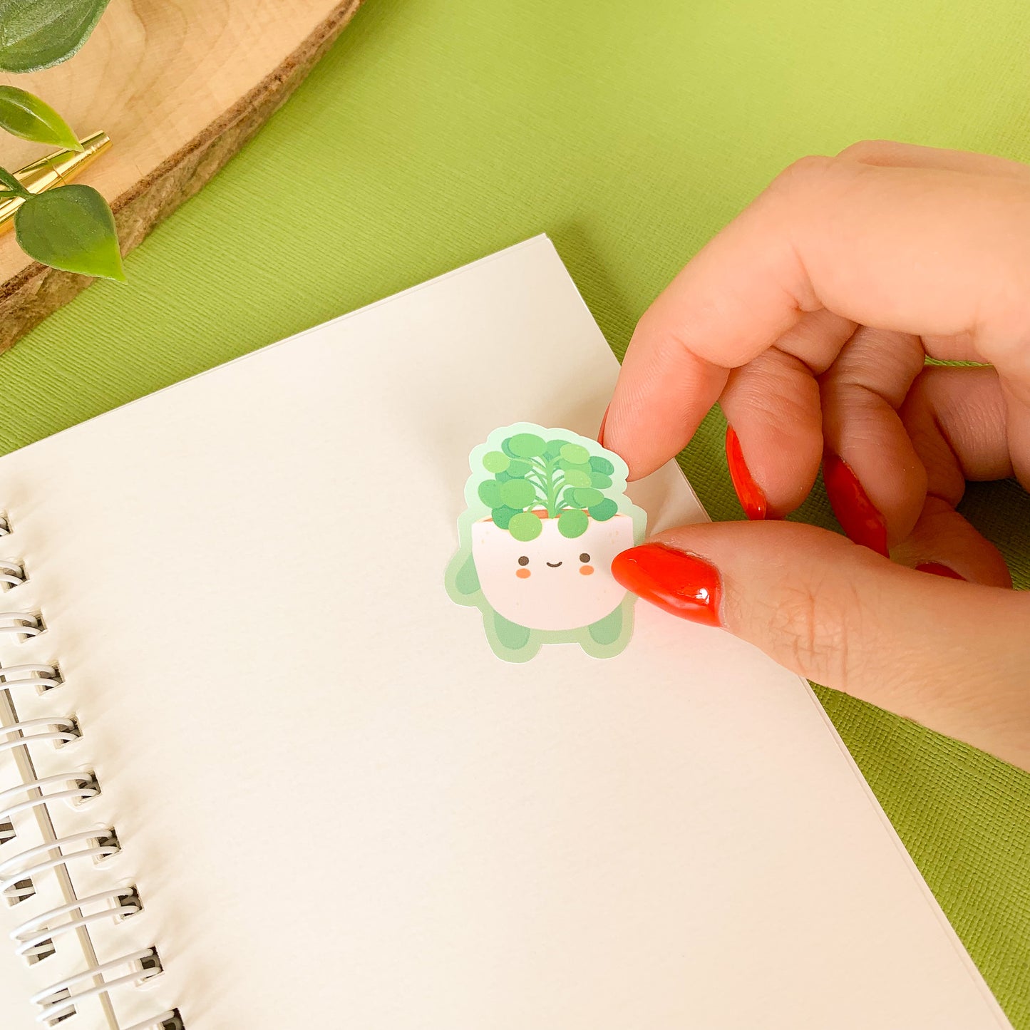 Floral Pattern - Reusable Sticker Book