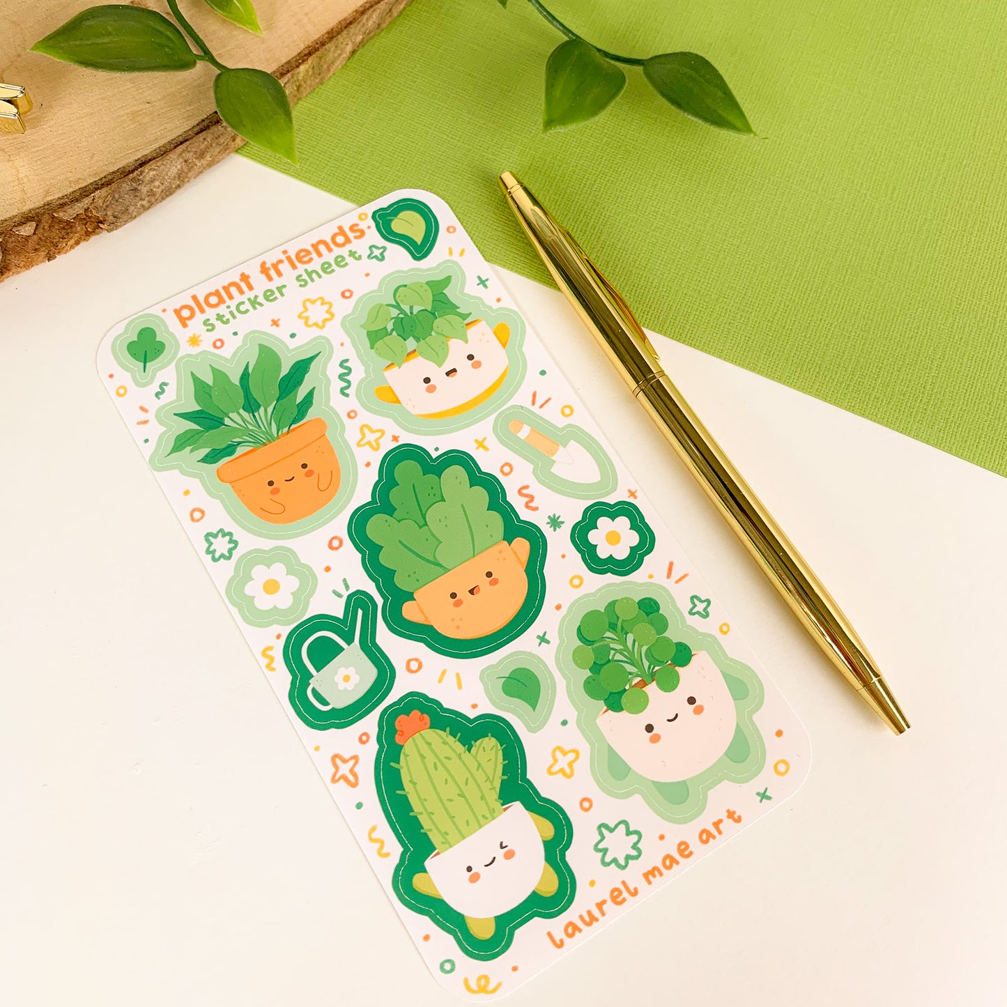 Plant Friends - Sticker Sheet
