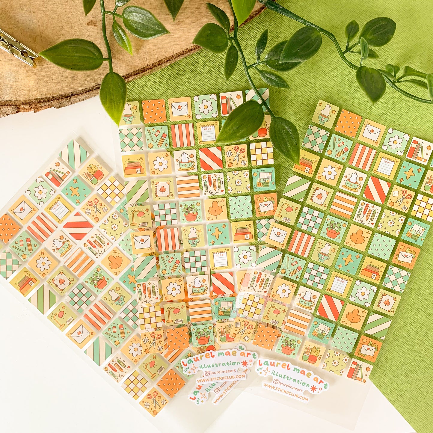 Pretty Stationery - Clear Sticker Sheet