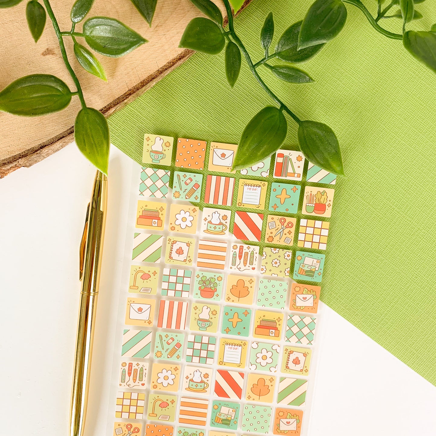 Pretty Stationery - Clear Sticker Sheet