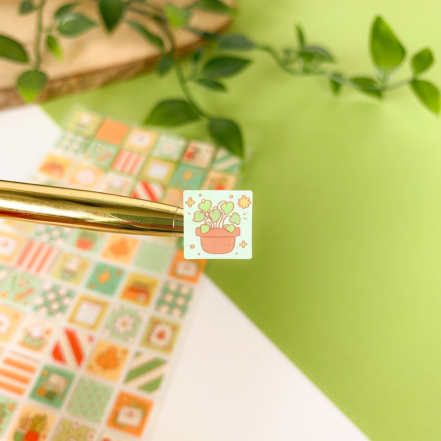 Pretty Stationery - Clear Sticker Sheet