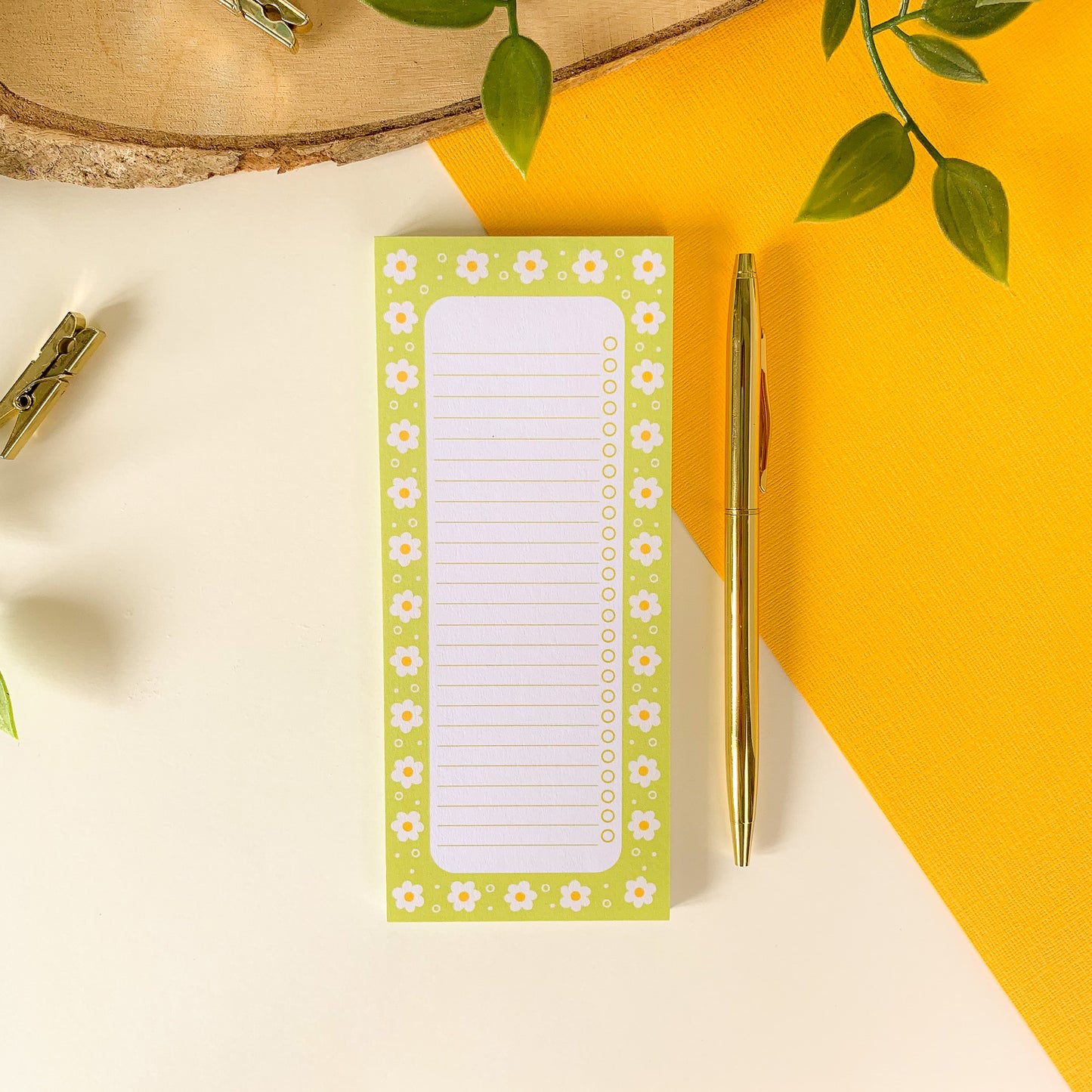 Daisy List Notepad