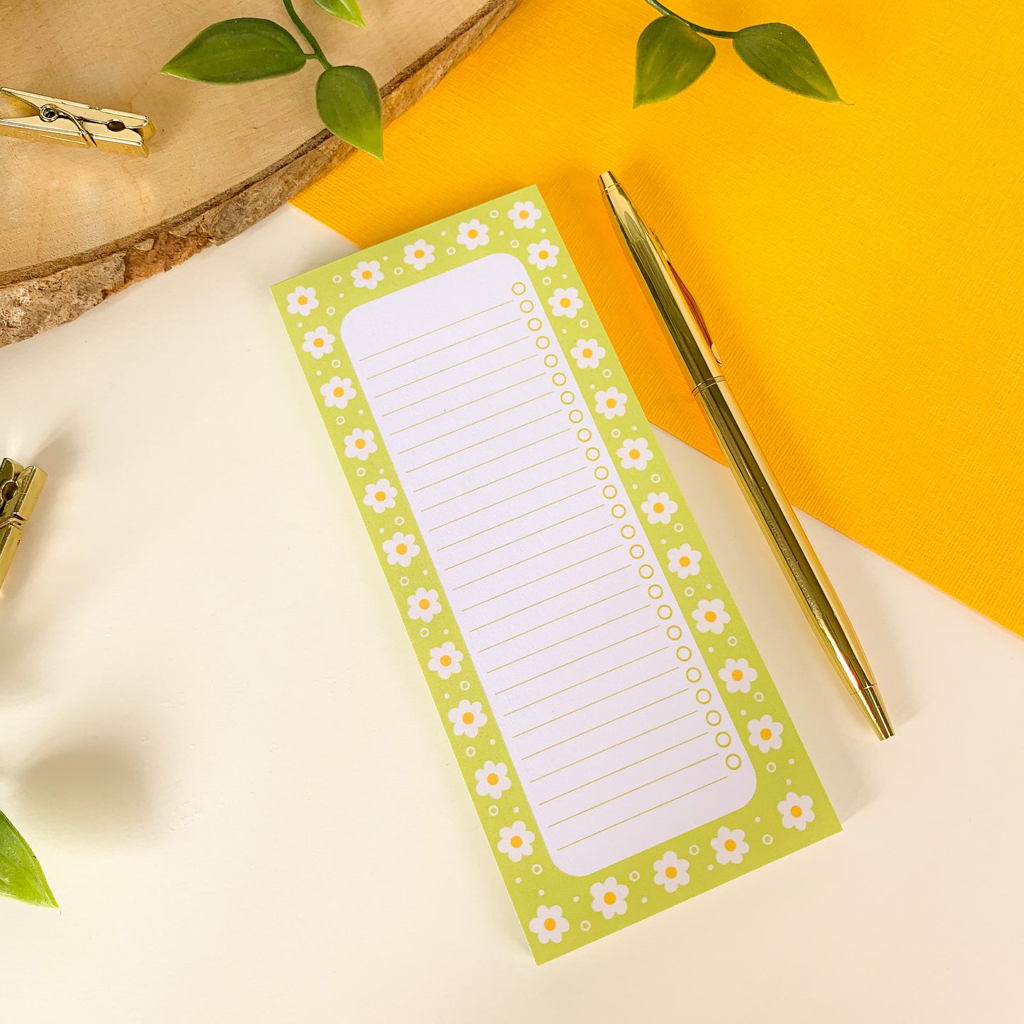 Daisy List Notepad