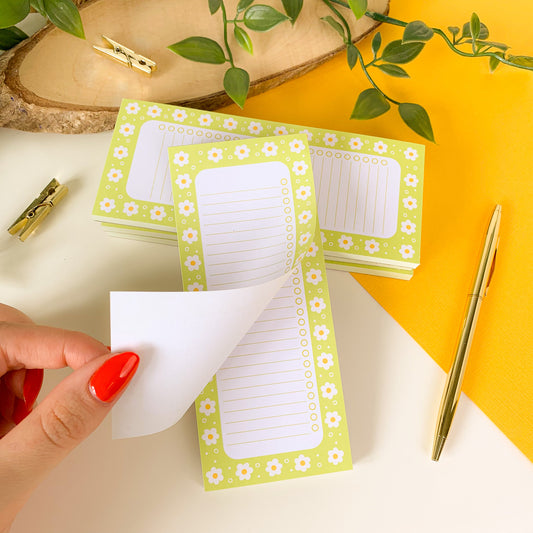 Daisy List Notepad