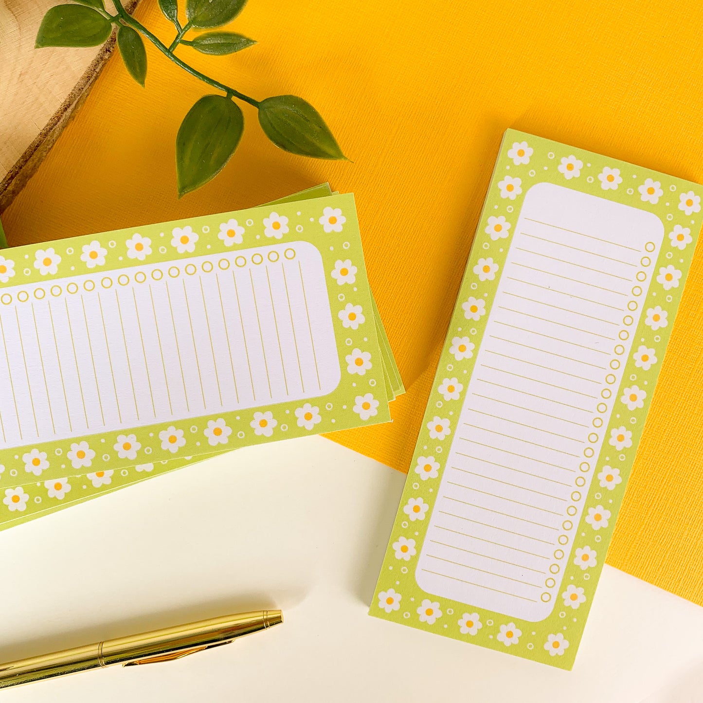 Daisy List Notepad