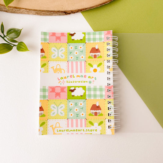 Cottagecore Blanket - Reusable Sticker Book