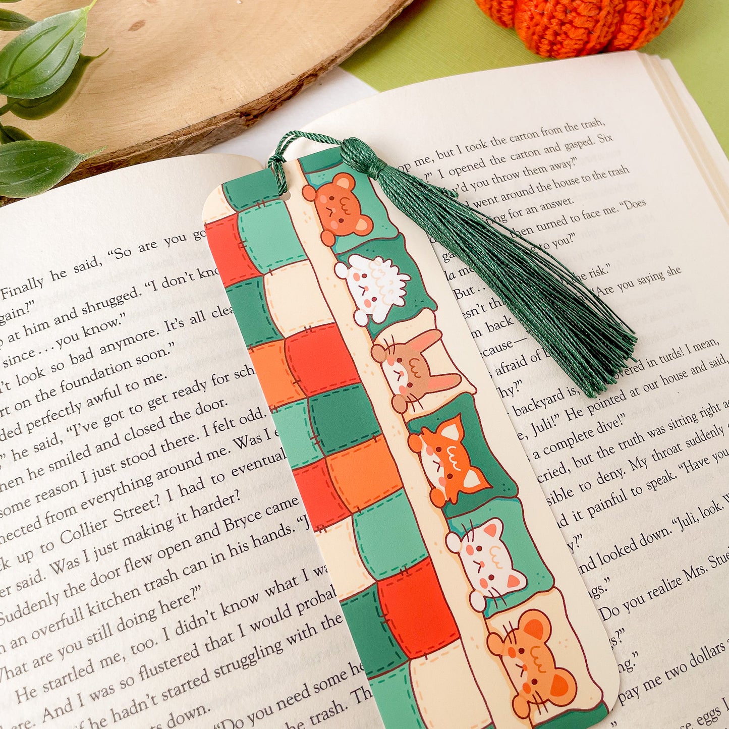 Cozy Critters Bedtime Bookmark