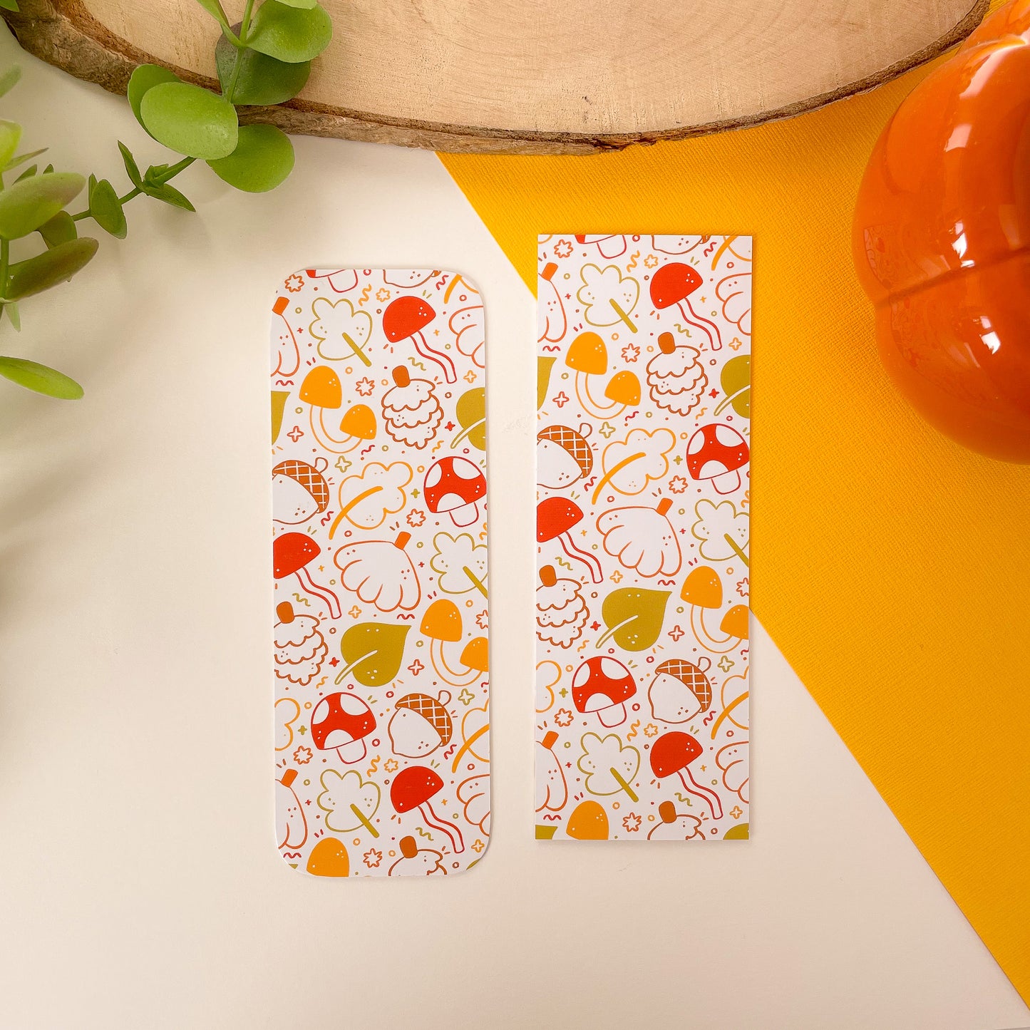 Autumn Pattern Bookmark