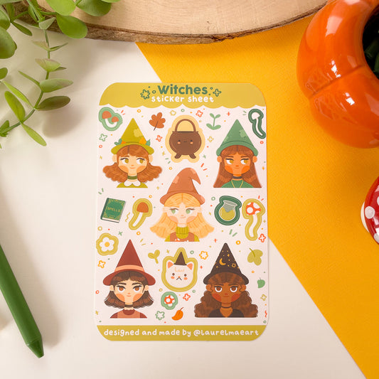 Witches - Sticker Sheet