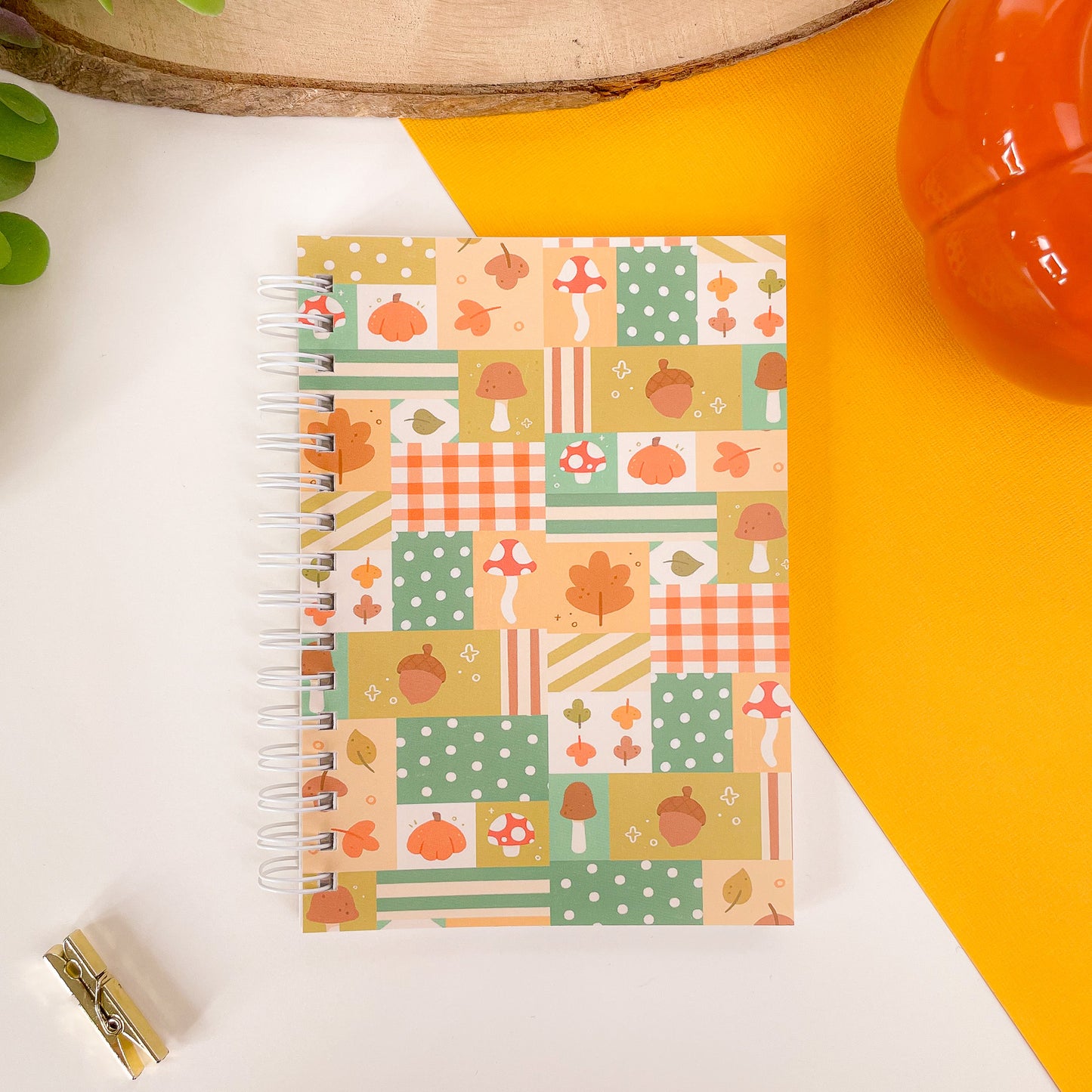 Cozy Patchwork - Reusable Sticker Book