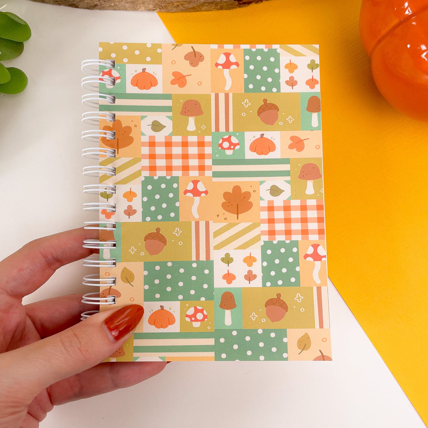 Cozy Patchwork - Reusable Sticker Book