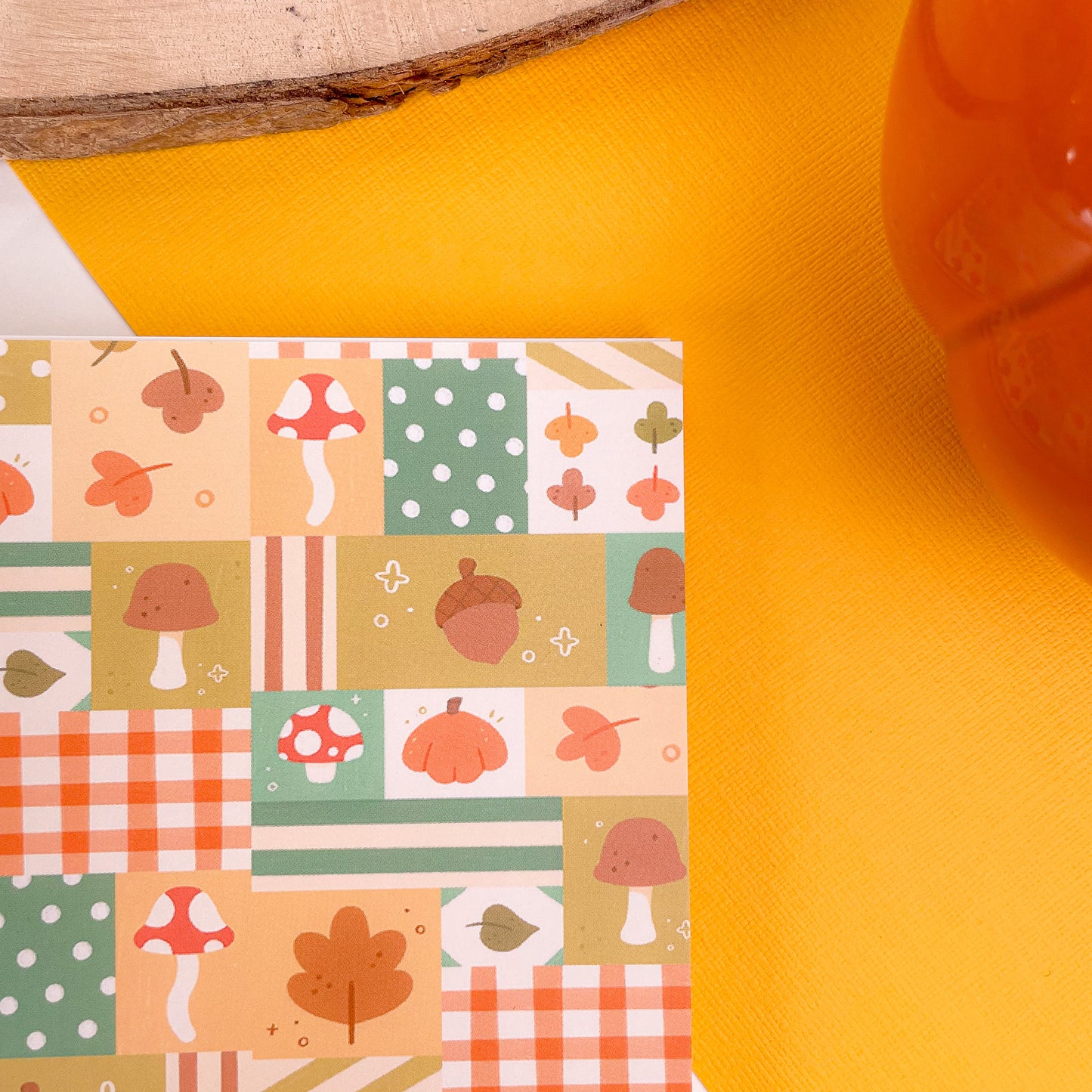 Cozy Patchwork - Reusable Sticker Book