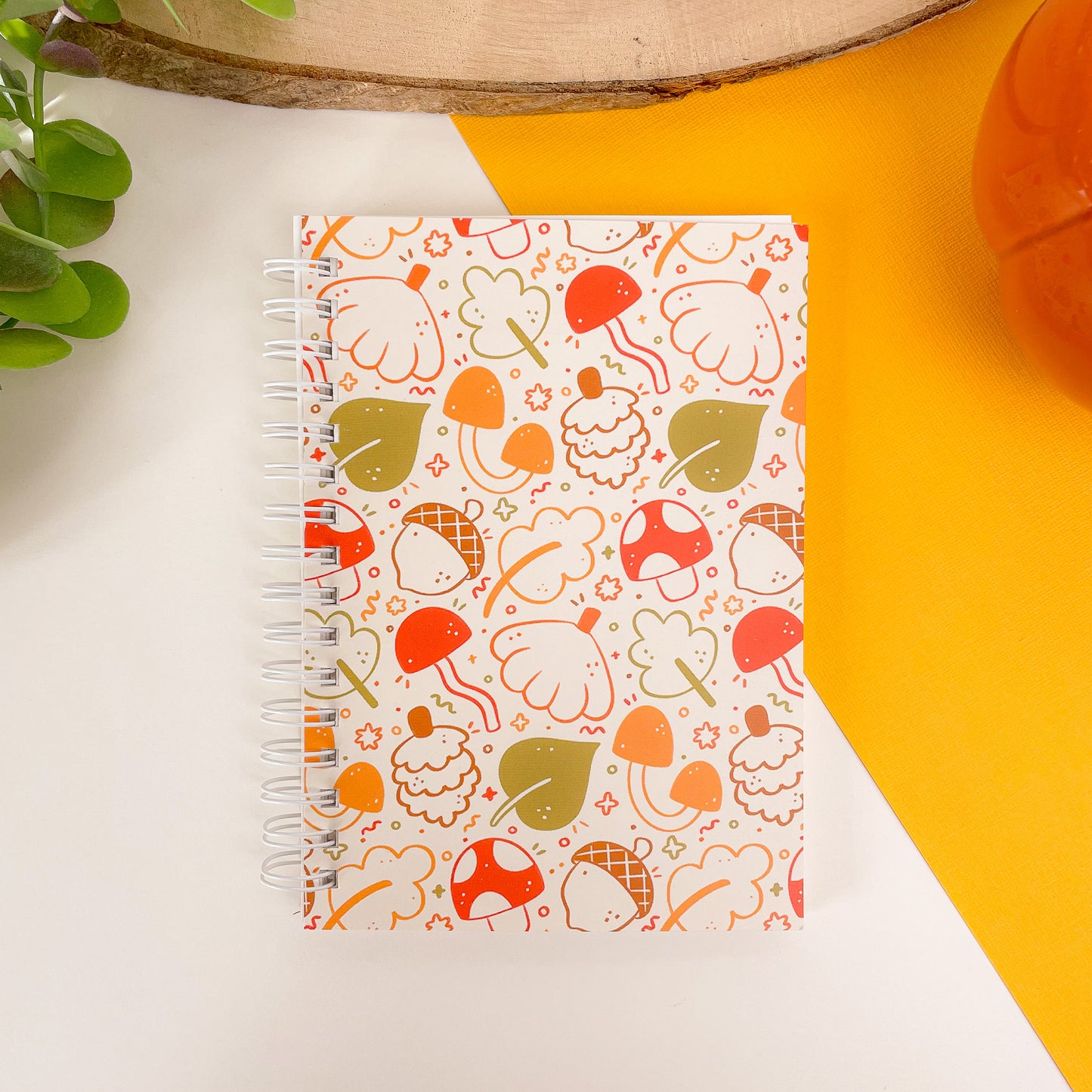 Autumn Pattern - Reusable Sticker Book