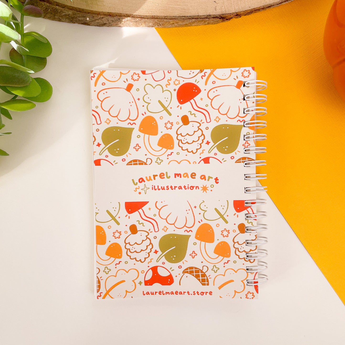 Autumn Pattern - Reusable Sticker Book
