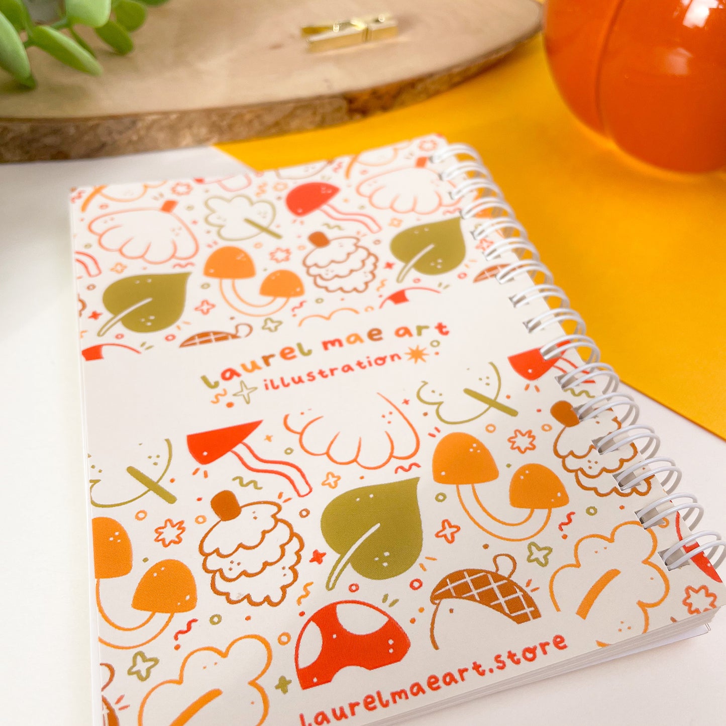 Autumn Pattern - Reusable Sticker Book