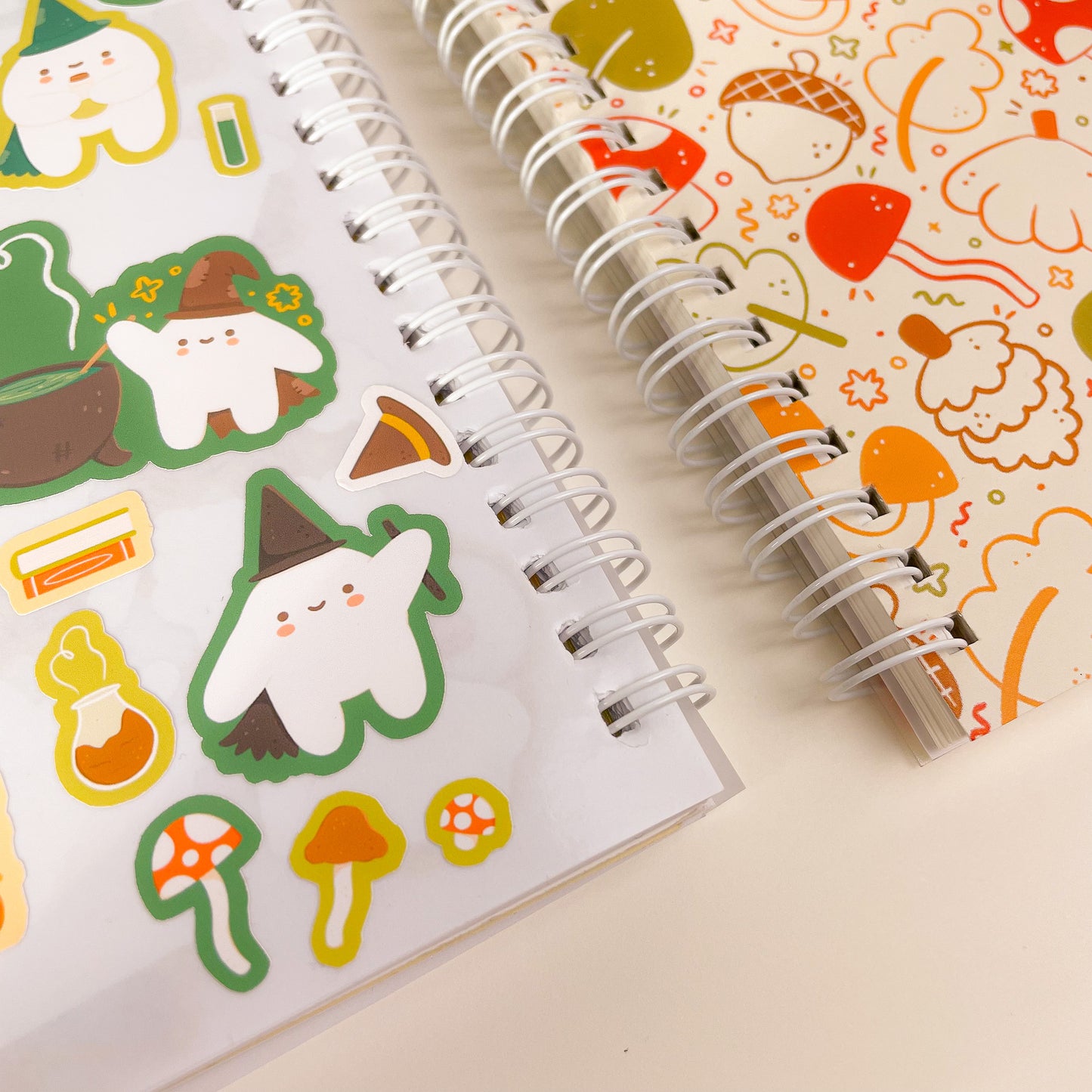Autumn Pattern - Reusable Sticker Book