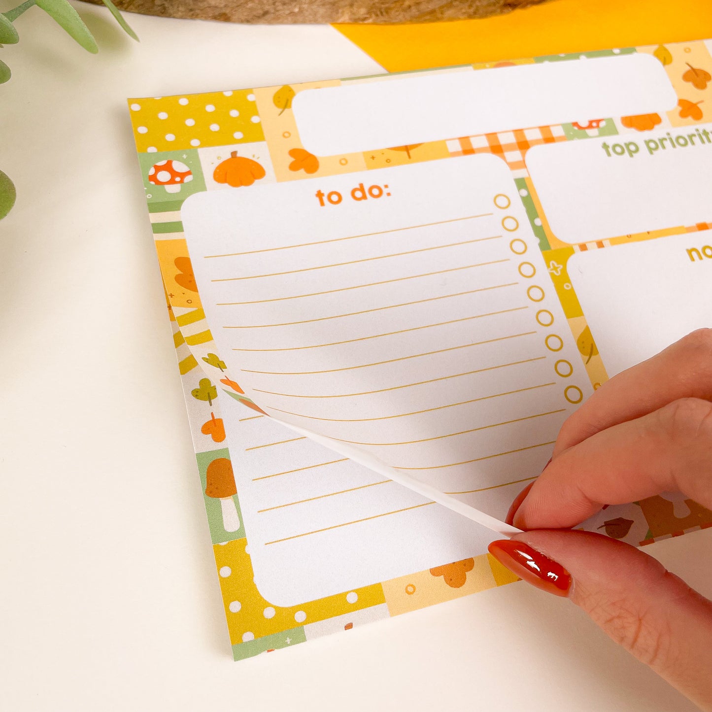 Cozy Patchwork A5 Daily Planner