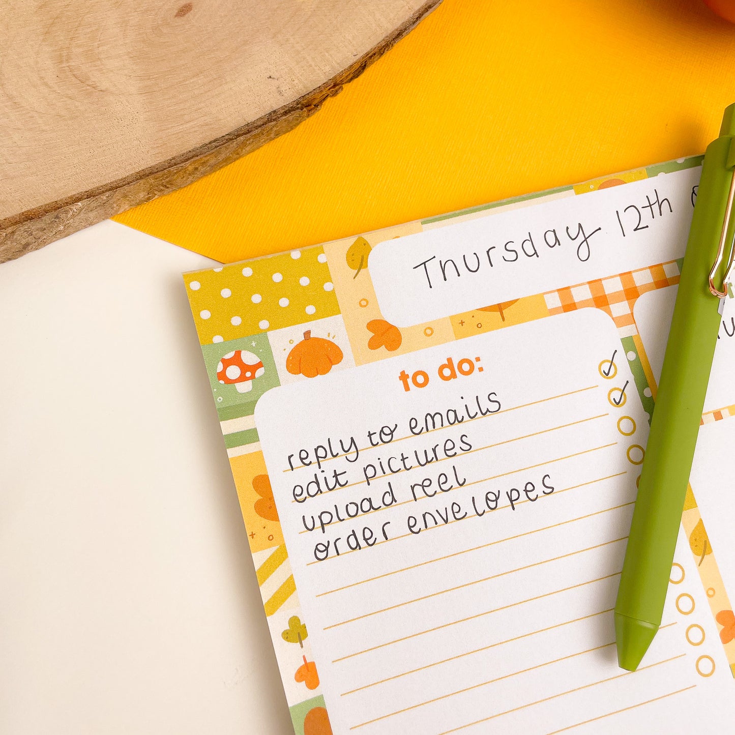 Cozy Patchwork A5 Daily Planner