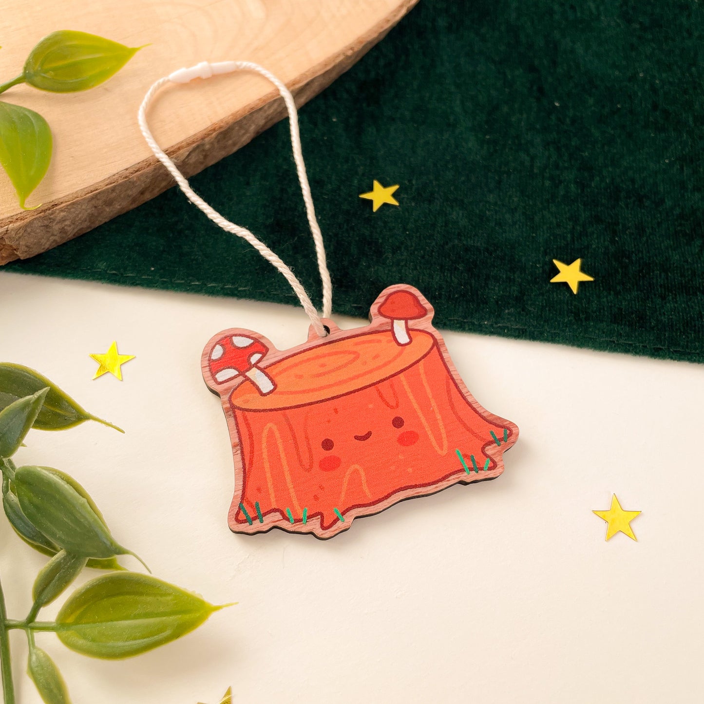 Little Tree Stump - Wooden Decoration