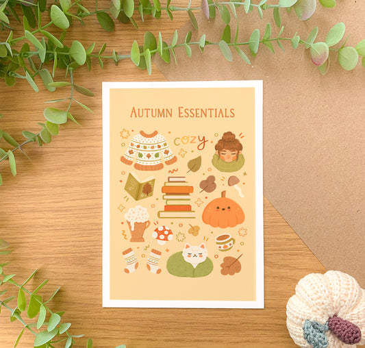 Autumn Essentials - Art Print