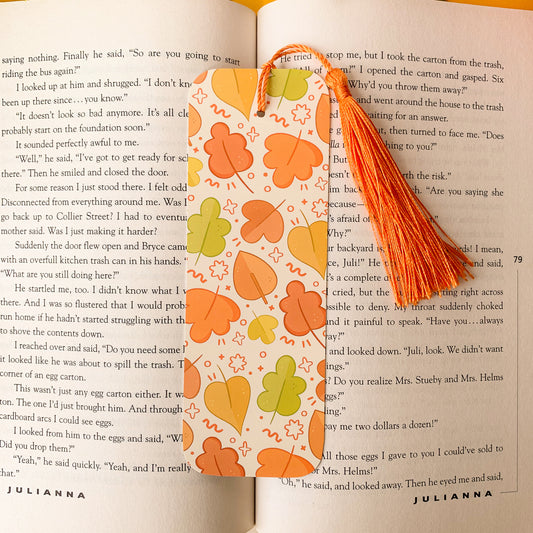 Autumn Leaves Bookmark