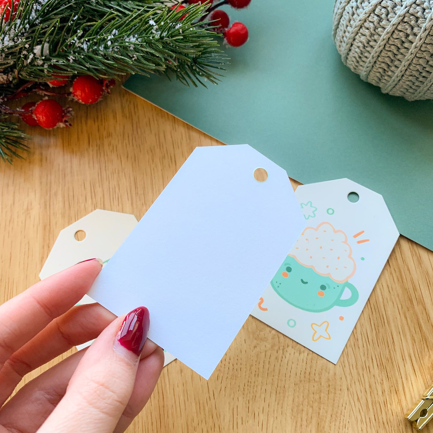 Cozy Christmas - Gift Tags (6 pcs)