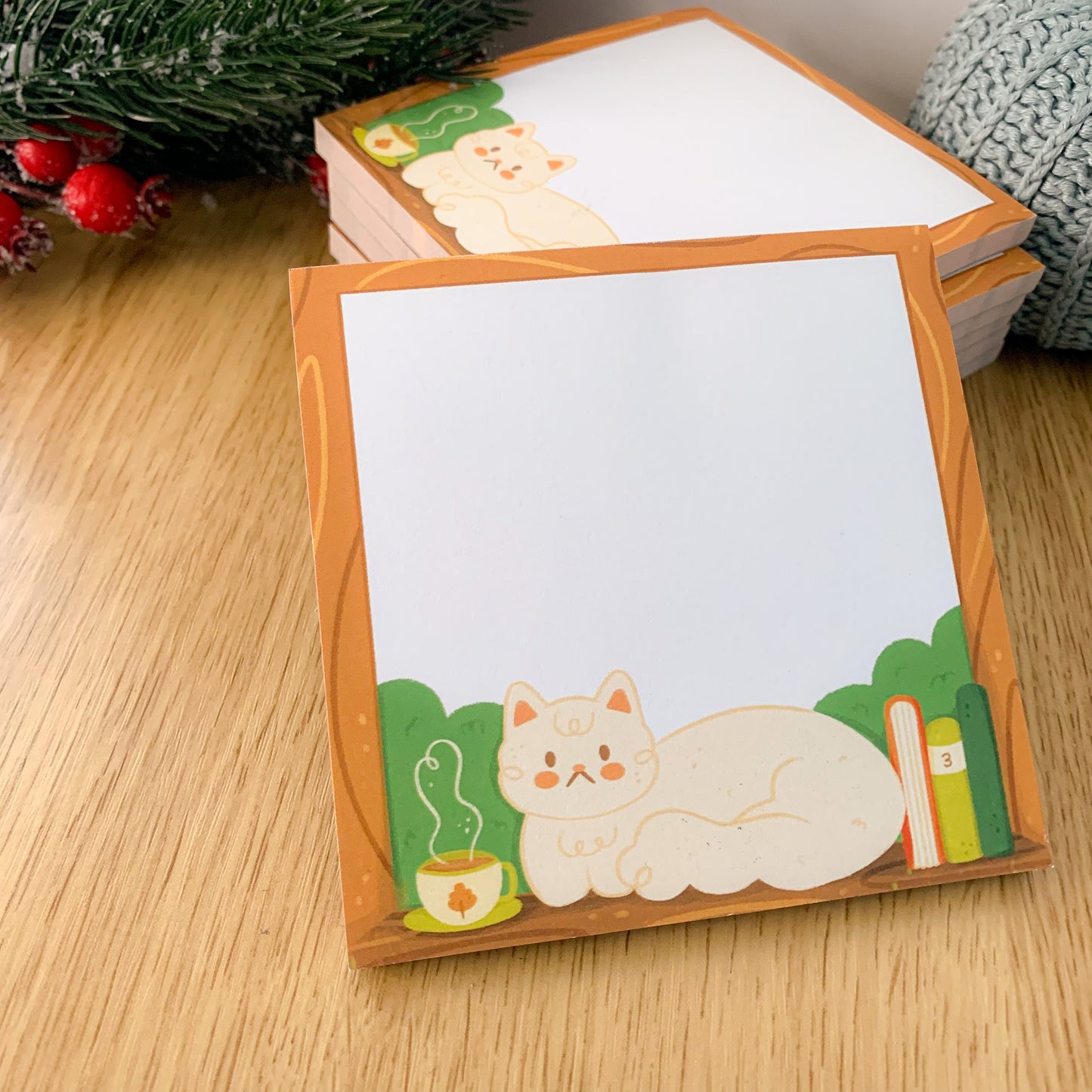 Cozy Cat Memo Pad