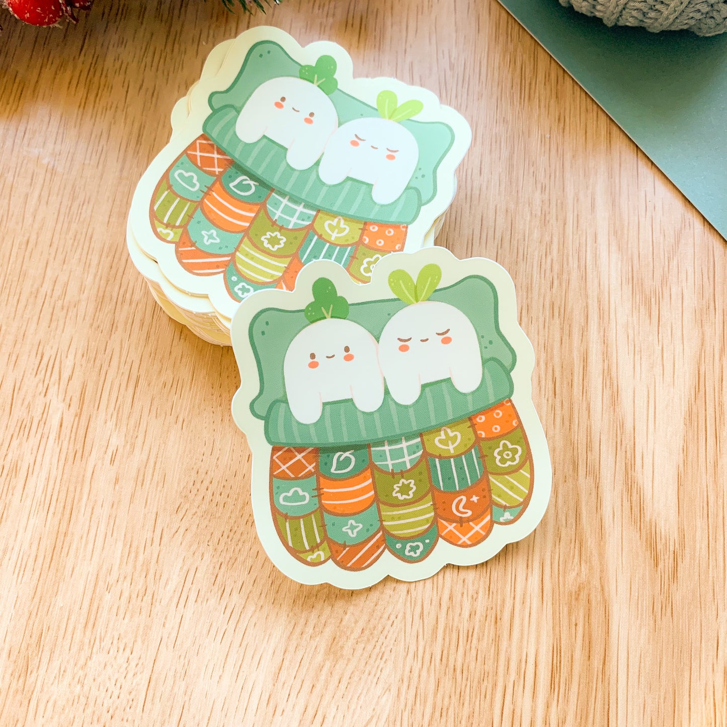 Sleeping Meebloos - Matte Vinyl Sticker