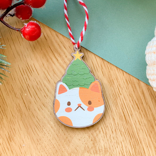 Christmas Tree Brûlée - Wooden Decoration