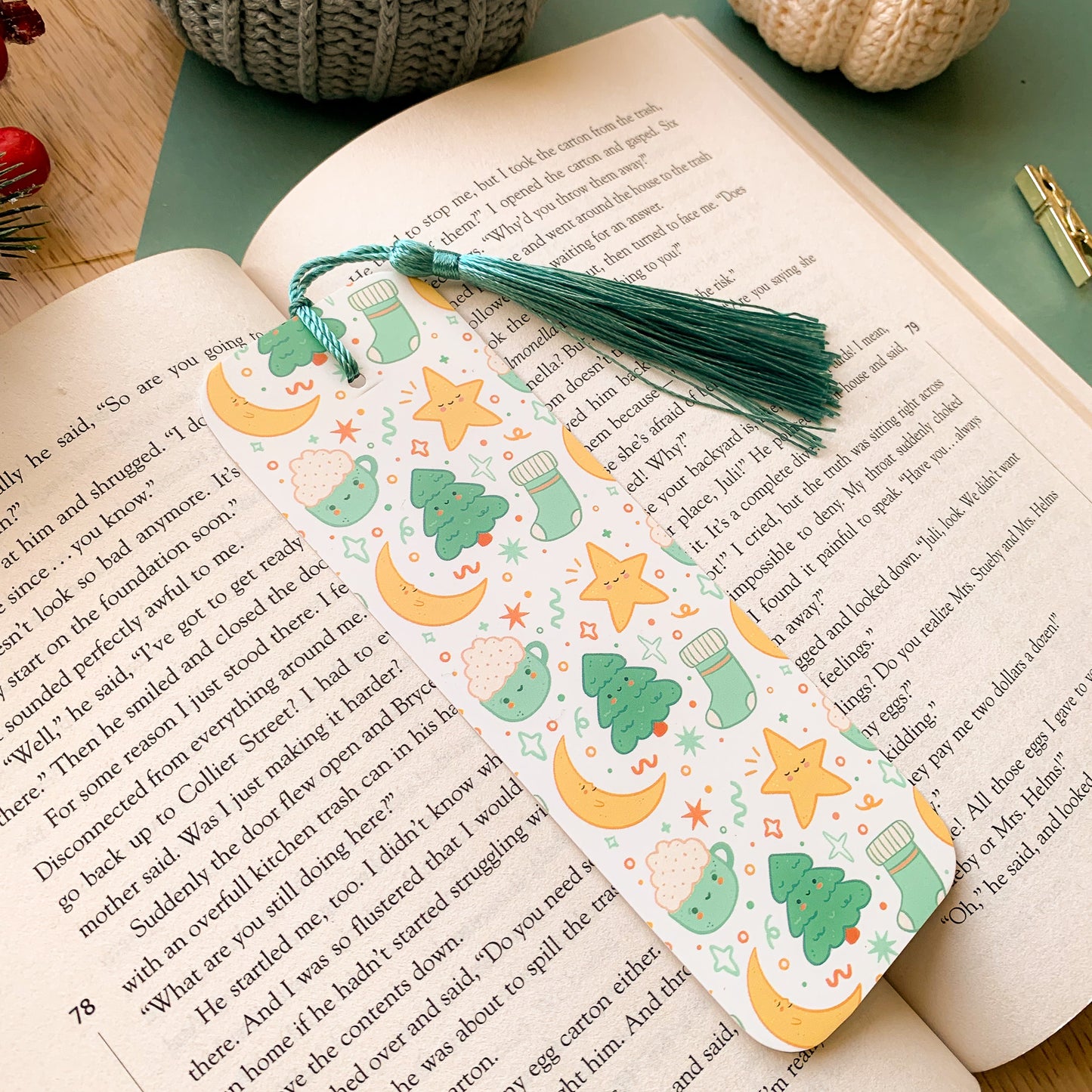 Cozy Christmas - Bookmark