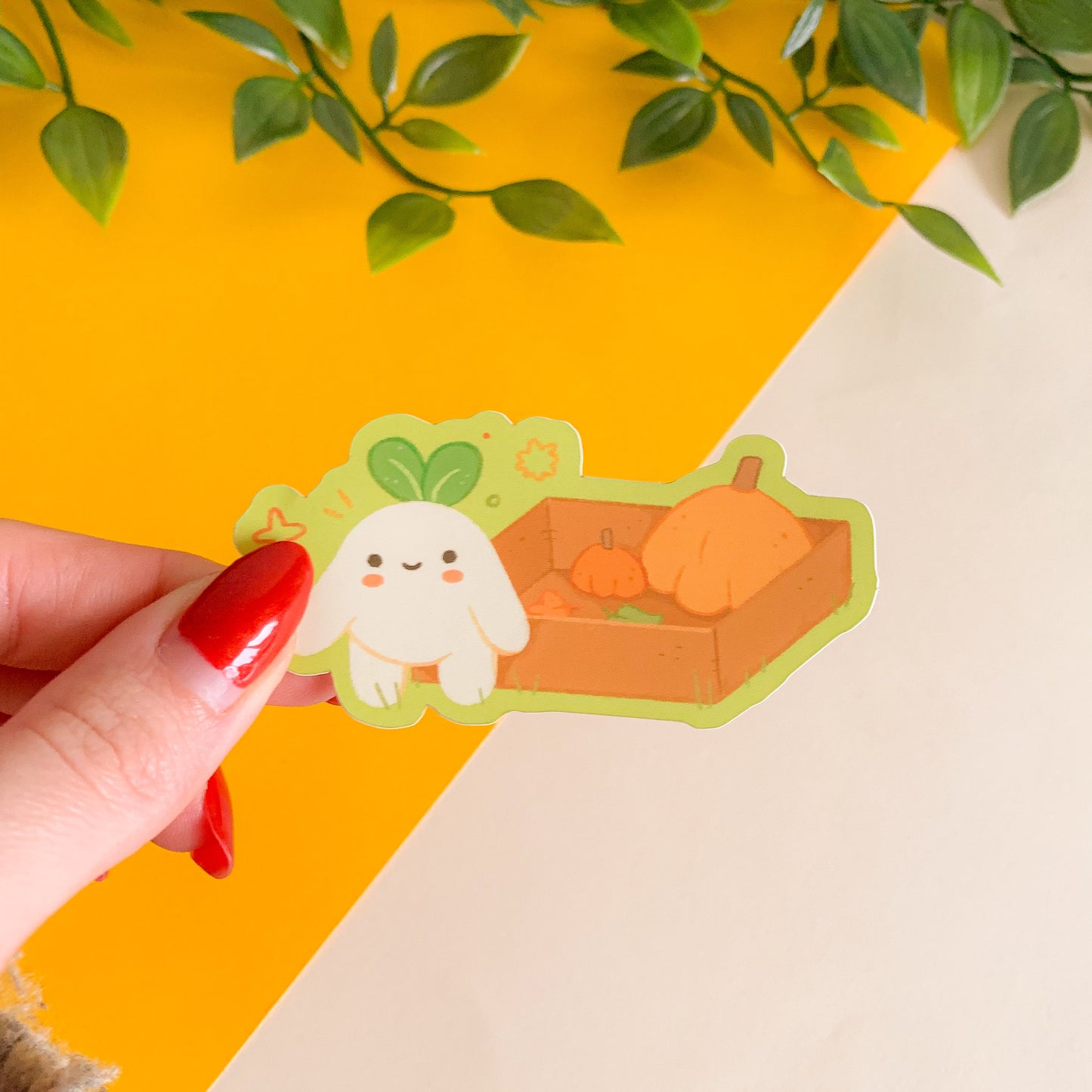 Pumpkin Meebloos - Limited Edition Patreon vinyl stickers