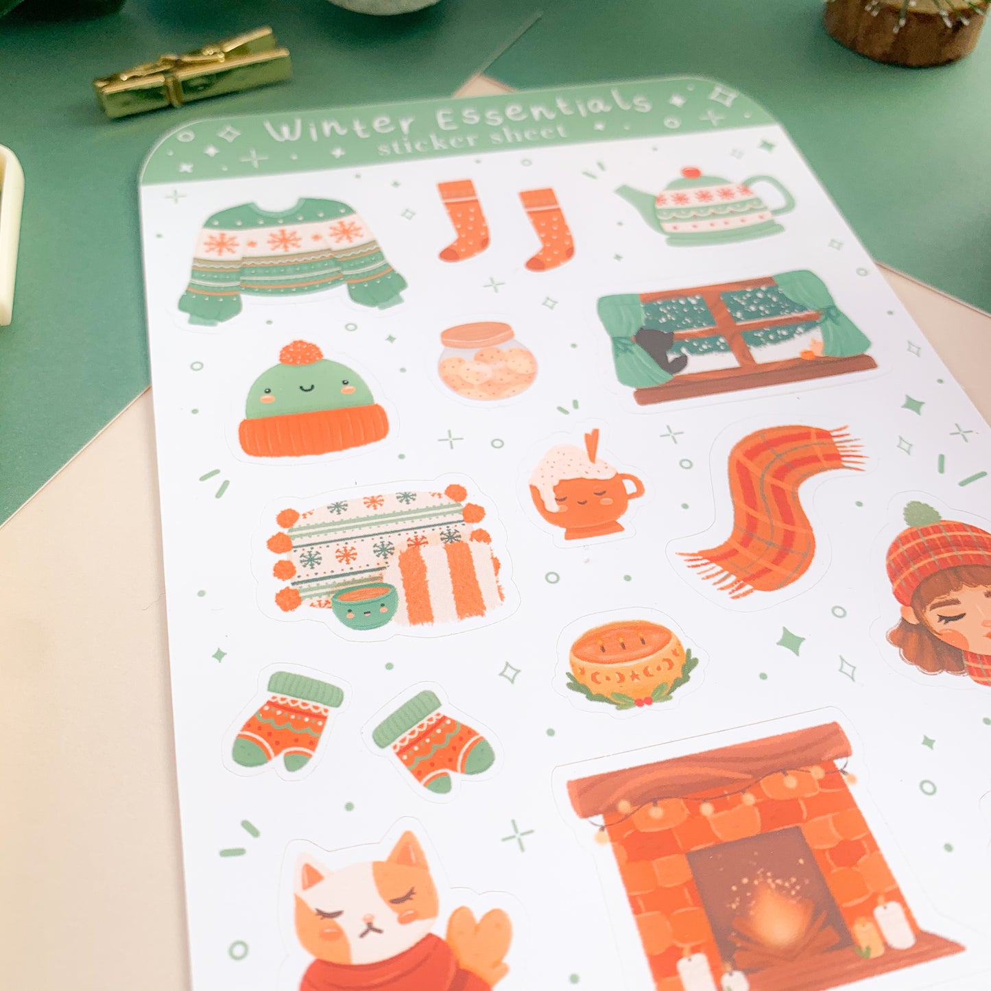 Winter Essentials - Sticker Sheet