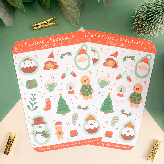 Festive Essentials - Sticker Sheet