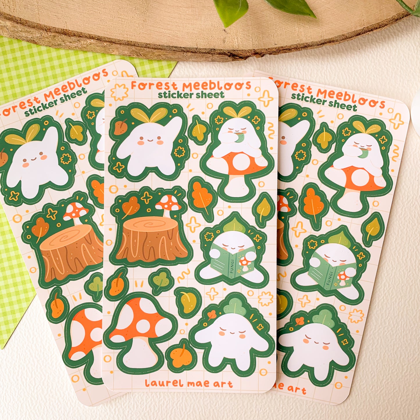 Forest Meebloos - Mini Sticker Sheet