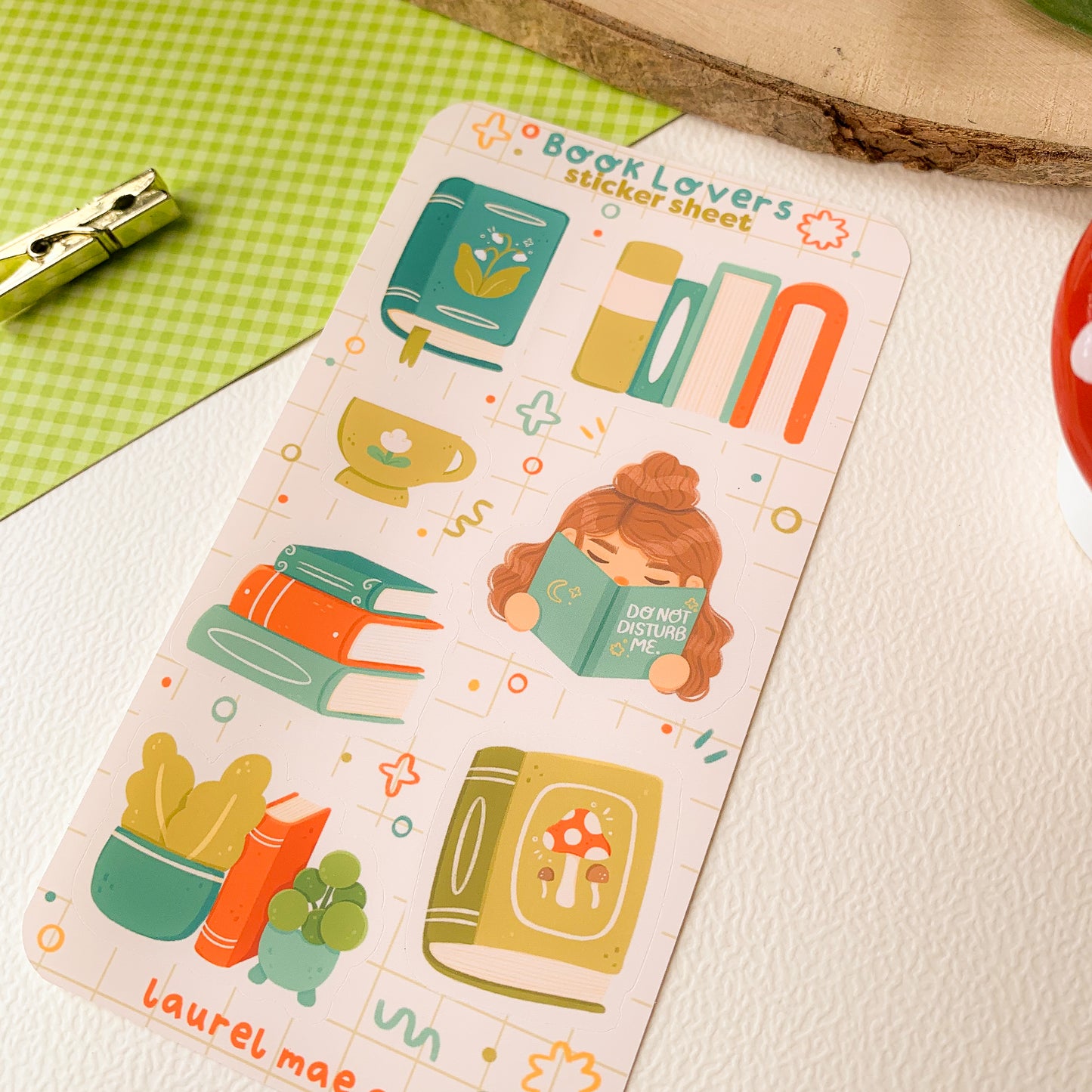 Book Lovers - Mini Sticker Sheet