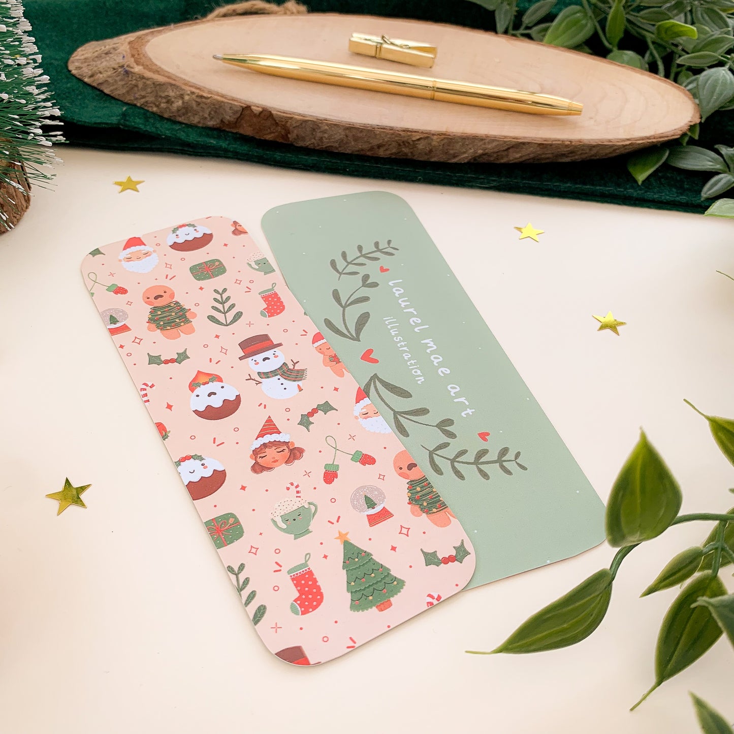 Festive Essentials Bookmark