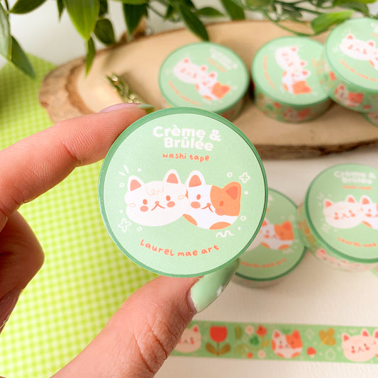 Crème & Brûlée - Washi Tape